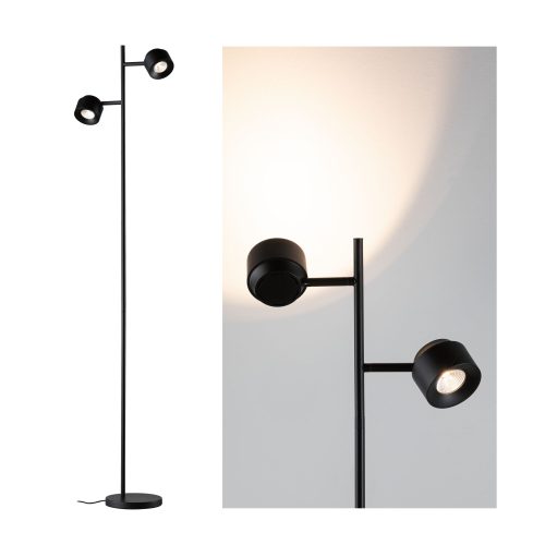 Paulmann, Paulmann Pane I 79775 LED-Stehlampe mit Leseleuchte LED 3 W Schwarz