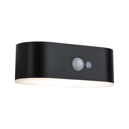 Paulmann, Paulmann 94571 Ayda Solar-Wandlampe EEK: A (A - G) 5.5 W Warmweiß Schwarz