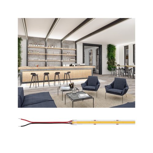 Paulmann, Paulmann Strip Gold COB 78453 LED-Streifen EEK: G (A - G) 24 V 5000 mm Warmweiß 5 m