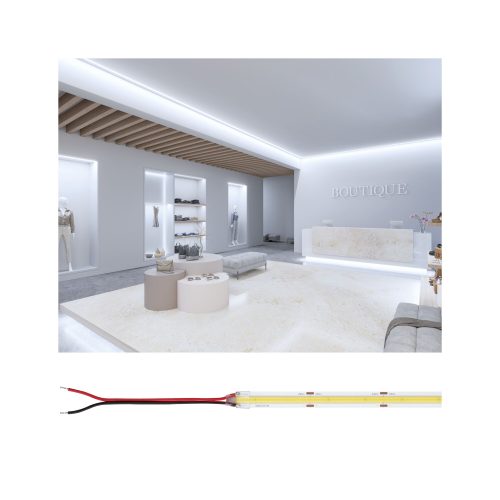 Paulmann, Paulmann Strip Silver COB 76032 LED-Streifen EEK: F (A - G) 24 V 5000 mm Tageslichtweiß 5 m