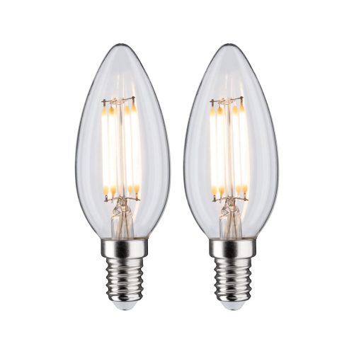 Paulmann, Paulmann 28788 LED EEK F (A - G) E14 4.5 W Warmweiß (Ø x H) 35 mm x 98 mm 2 St.