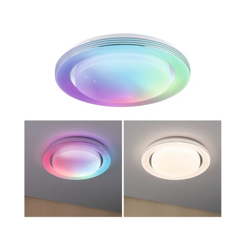 Paulmann, Paulmann 70546 LED-Deckenleuchte LED LED Chrom, Weiß