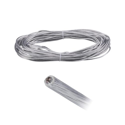 Paulmann, Paulmann Wire Corduo Spannseil 20m Transp 2,5qmm 94589 Niedervolt-Seilsystem-Komponente Transparent