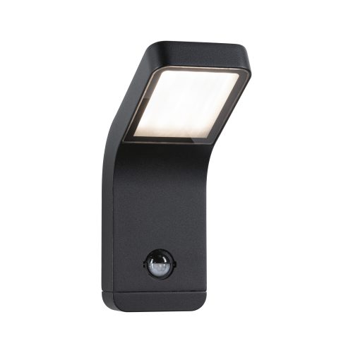 Paulmann, Paulmann Kulma PIR Wand anthrazit 94745 Außenwandleuchte LED 7.5 W Anthrazit