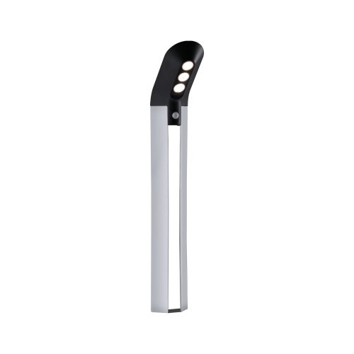 Paulmann, Paulmann 94252 Soley Solar-Außenstandleuchte mit Bewegungsmelder EEK: A (A - G) 1.22 W Warmweiß Anthrazit
