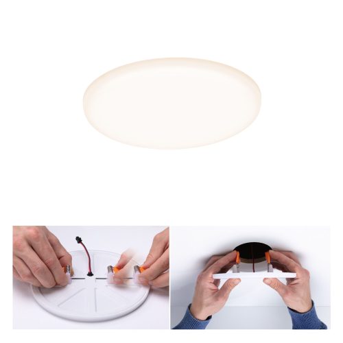 Paulmann, Paulmann 92388 EB Panel Veluna VariFit LED-Einbauleuchte LED 10 W Satin