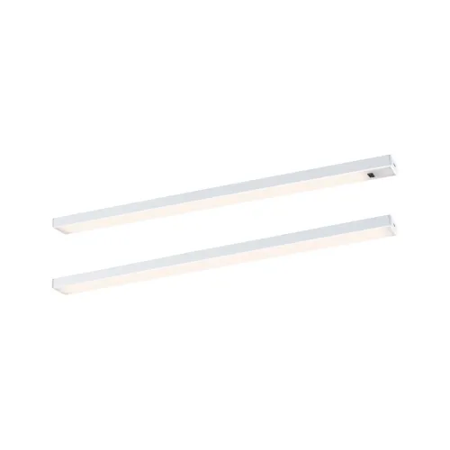Paulmann, Paulmann Inline LED-Unterbauleuchte-Basisset 4 W Warmweiß Weiß (matt)