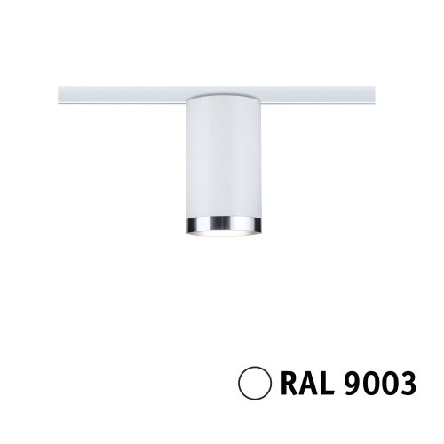 Paulmann, Paulmann Tube Hochvolt-Schienensystem-Leuchte URail GU10 Signal-Weiß