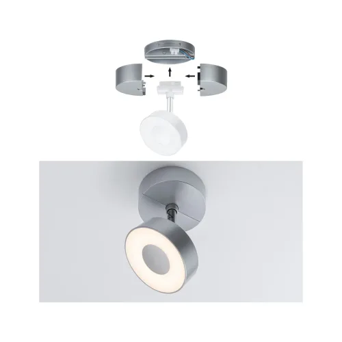 Paulmann, Paulmann Systemleuchte (Basis) URail Chrom