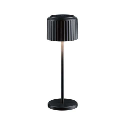 Paulmann, Paulmann 94878 Else Akku-Tischlampe 2.5 W Warmweiß Schwarz