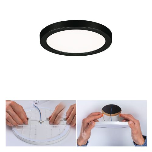 Paulmann, Paulmann 79962 Areo VariFit LED-Einbauleuchte LED LED fest eingebaut 6.5 W Schwarz