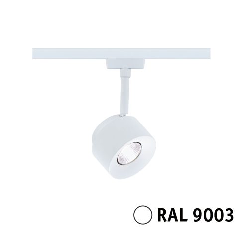 Paulmann, Paulmann Pane Hochvolt-Schienensystem-Leuchte URail 7.4 W Signal-Weiß