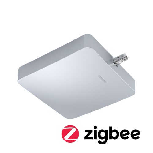 Paulmann, Paulmann URail ZigBee Mitteleinspeisung 50120 Hochvolt-Schienensystem-Komponente Mitteleinspeiser Chrom (matt)