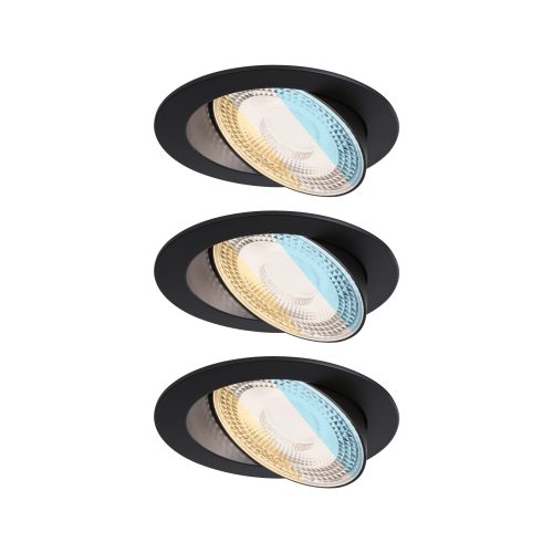 Paulmann, Paulmann 92258 Aumus LED-Einbauleuchte LED 5 W Schwarz