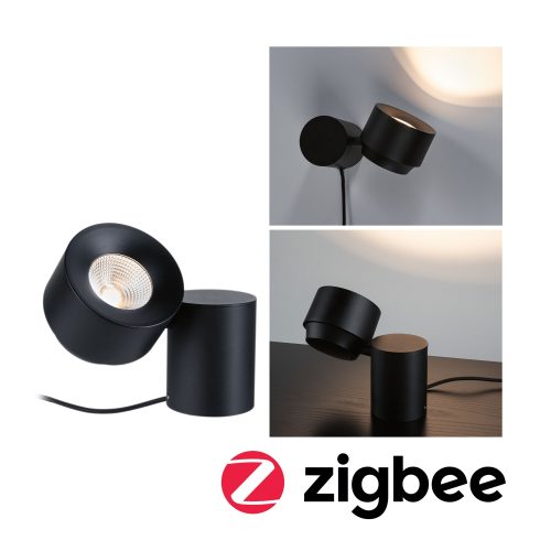 Paulmann, Paulmann Pane 79781 LED-Tischlampe LED 3 W Schwarz