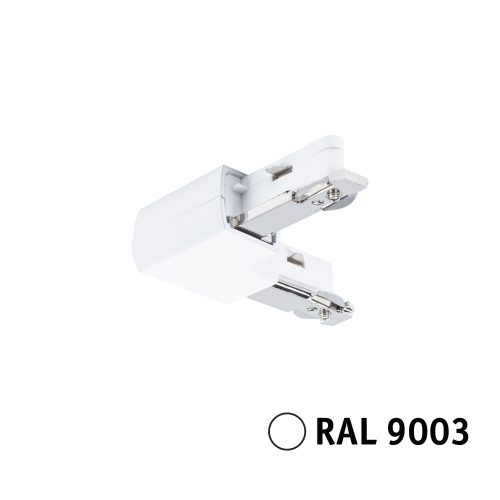 Paulmann, Paulmann 95646 Hochvolt-Schienensystem-Komponente L-Verbinder Signal-Weiß