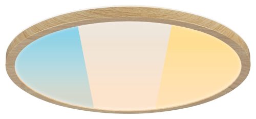 Paulmann, Paulmann Atria Shine 71260 LED-Panel 20.8 W Warmweiß Holz (hell)