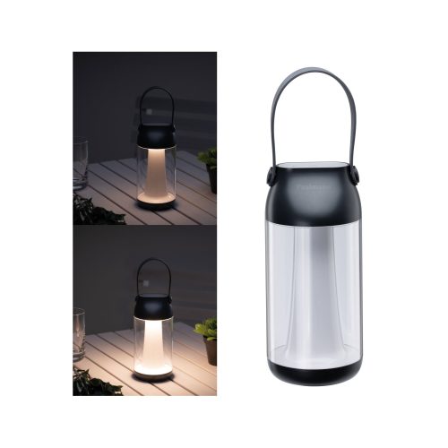 Paulmann, Paulmann 94267 LED-Außentischlampe 1.3 W Warmweiß Transparent, Anthrazit