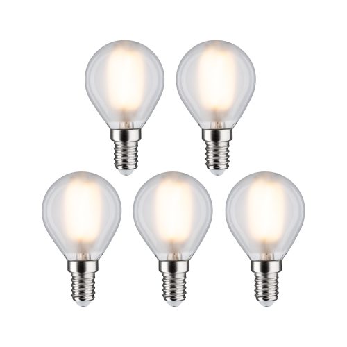 Paulmann, Paulmann 29097 LED EEK F (A - G) E14 Tropfenform 4.8 W Warmweiß (Ø x H) 45 mm x 78 mm 5 St.