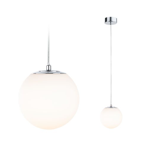 Paulmann, Paulmann Gove 71066 LED-Pendelleuchte LED LED 9 W Chrom, Satin