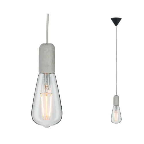 Paulmann, Paulmann Jano 50388 Pendelleuchte LED E27 Grau, Schwarz
