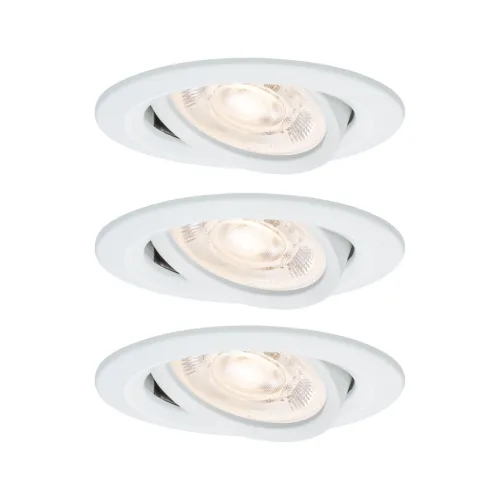 Paulmann, Paulmann 92416 Nova LED-Einbauleuchte GU10 4.9 W Weiß (matt)
