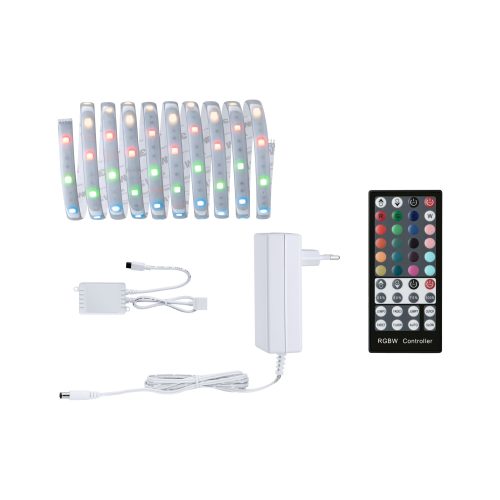 Paulmann, Paulmann MaxLED Basic RGB 79881 LED-Streifen-Basisset mit Stecker 24 V 3 m Warmweiß 1 St.
