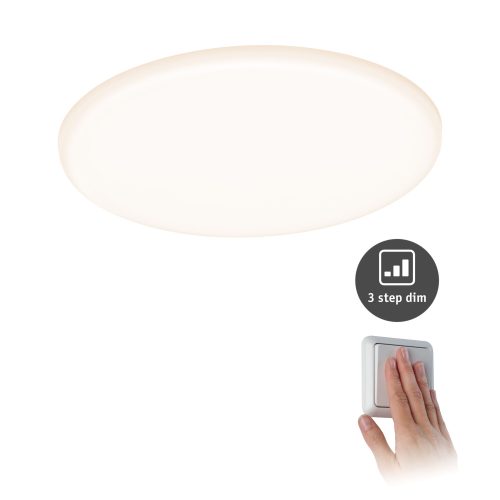 Paulmann, Paulmann LED-Deckenlampe Panel Veluna Varifit | ⌀ 18.5 cm | 17 W