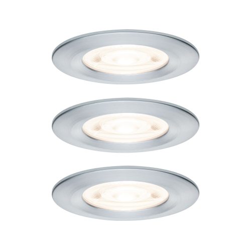 Paulmann, Paulmann 92309 Nova LED-Einbauleuchte GU10 4.9 W Aluminium (gedreht)