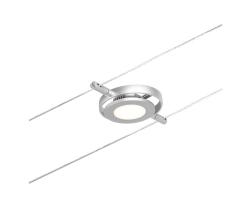 Paulmann, Paulmann Wire Systems Niedervolt-Seilsystem-Leuchte 4.5 W LED Chrom (matt), Chrom