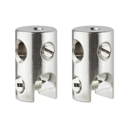 Paulmann, Paulmann 978019 Niedervolt-Seilsystem-Komponente Seilklotz 2er Set Chrom