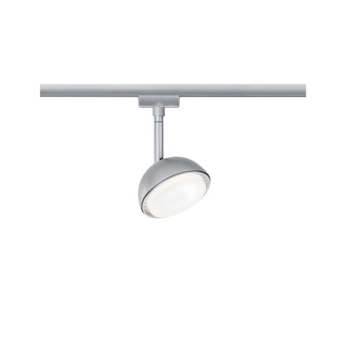 Paulmann, Paulmann Hemi Hochvolt-Schienensystem-Leuchte URail LED fest eingebaut 5 W LED Chrom (matt)
