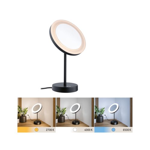 Paulmann, Paulmann Masua 71151 LED-Spiegelleuchte 4 W Warmweiß Schwarz (matt)