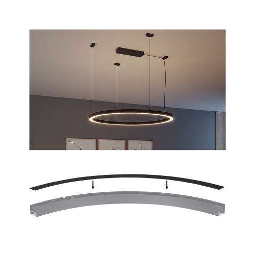 Paulmann, Paulmann Linion 98227 Abdeckung Schwarz (matt)