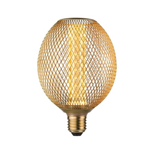 Paulmann, Paulmann 29089 LED E27 Globe Spiral 4.2 W Gold (Ø x H) 110 mm x 160 mm 1 St.