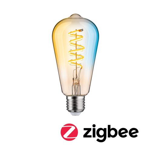 Paulmann, 29157 Paulmann Home LED-Leuchtmittel E27 EEK: G (A - G) 7.5 W Warmweiß bis Kaltweiß Gold