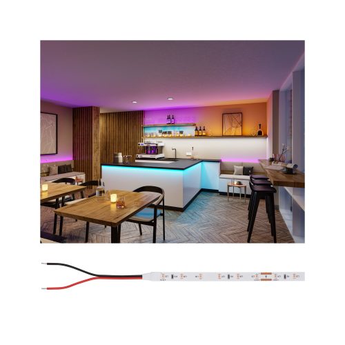 Paulmann, Paulmann Strip Silver P25 76009 LED-Streifen 24 V 5000 mm Violett 5 m