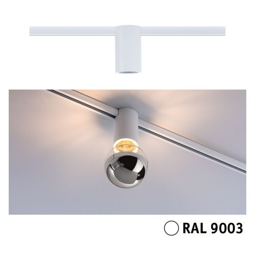 Paulmann, Paulmann Ceiling Hochvolt-Schienensystem-Leuchte URail E27 Weiß
