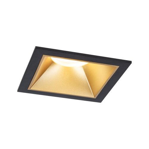 Paulmann, Paulmann 93131 Cole LED-Einbauleuchte LED 6 W Schwarz, Gold (matt)