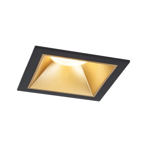 Paulmann, Paulmann 93131 Cole LED-Einbauleuchte LED 6 W Schwarz, Gold (matt)