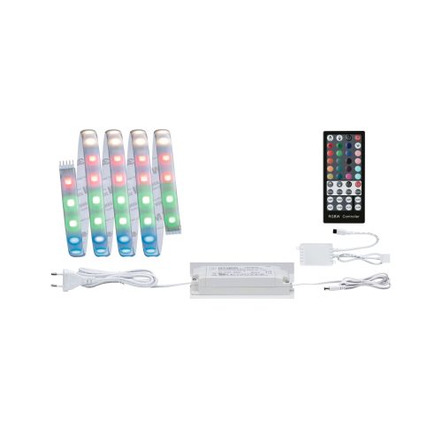 Paulmann, Paulmann MaxLED RGBW 70627 LED-Streifen-Basisset mit Stecker 24 V 1.5 m RGB, Warmweiß 1 St.