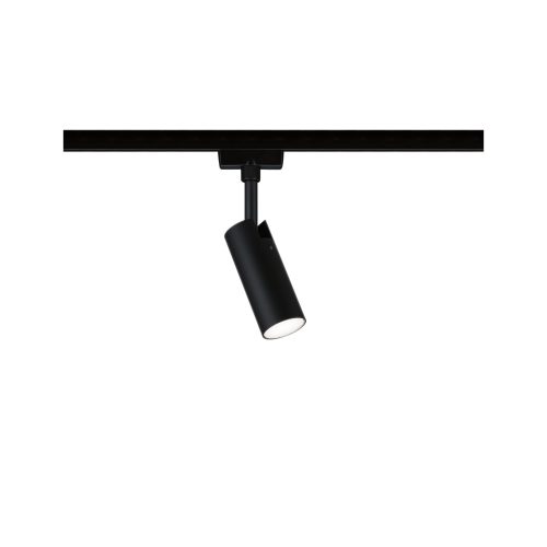 Paulmann, Paulmann Tubo Hochvolt-Schienensystem-Leuchte URail 4 W LED Schwarz (matt)