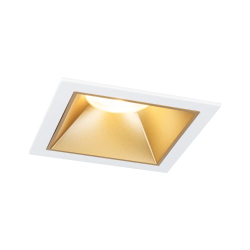 Paulmann, Paulmann 93130 Cole LED-Einbauleuchte 3er Set LED LED 6 W Weiß, Gold (matt)