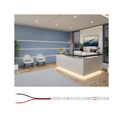 Paulmann, Paulmann Strip Gold P75 78438 LED-Streifen EEK: G (A - G) 24 V 5000 mm Warmweiß 5 m