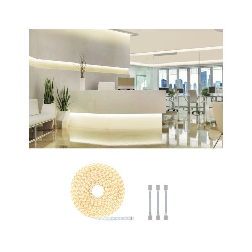 Paulmann, Paulmann 71042 LED-Streifen-Erweiterung mit Stecker 24 V 20 m Warmweiß 20 m