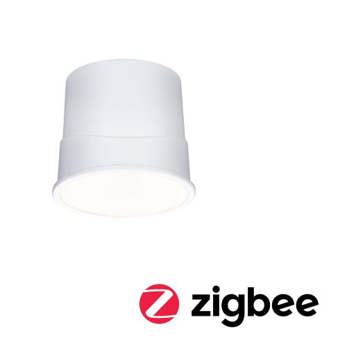 Paulmann, Paulmann 92469 Base Coin LED-Aufbauleuchte EEK: F (A - G) LED 4.9 W Satin