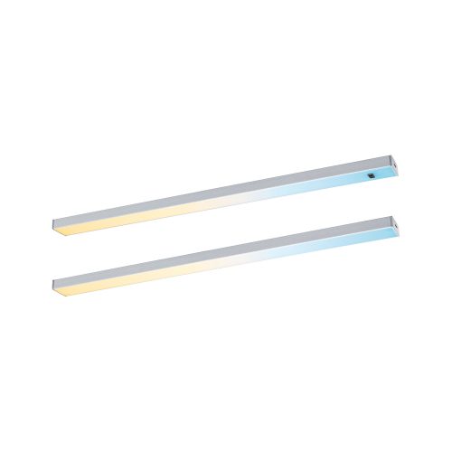 Paulmann, Paulmann Inline LED-Unterbauleuchte-Basisset LED 4 W Warmweiß Chrom (matt)