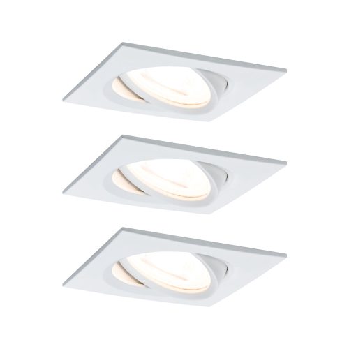 Paulmann, Paulmann 93472 Einbauleuchte 3er Set 19.5 W Weiß (matt)