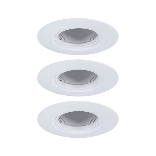 Paulmann, Paulmann 92112 Einbauleuchte 3er Set LED GU10 30 W Weiß