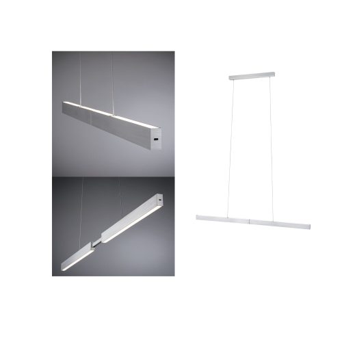 Paulmann, Paulmann Aptare 76988 LED-Pendelleuchte LED 33 W Aluminium (gebürstet)